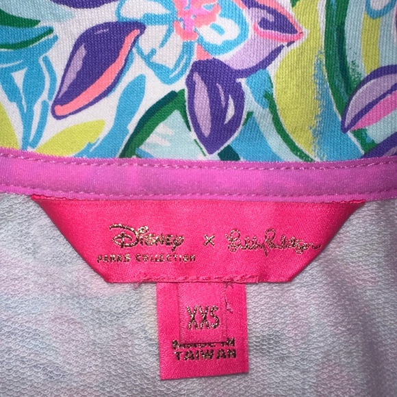 Disney Parks Lilly Pulitzer Jacket XXS Zip Pullover Minnie Mouse & Daisy… - Picture 6 of 10